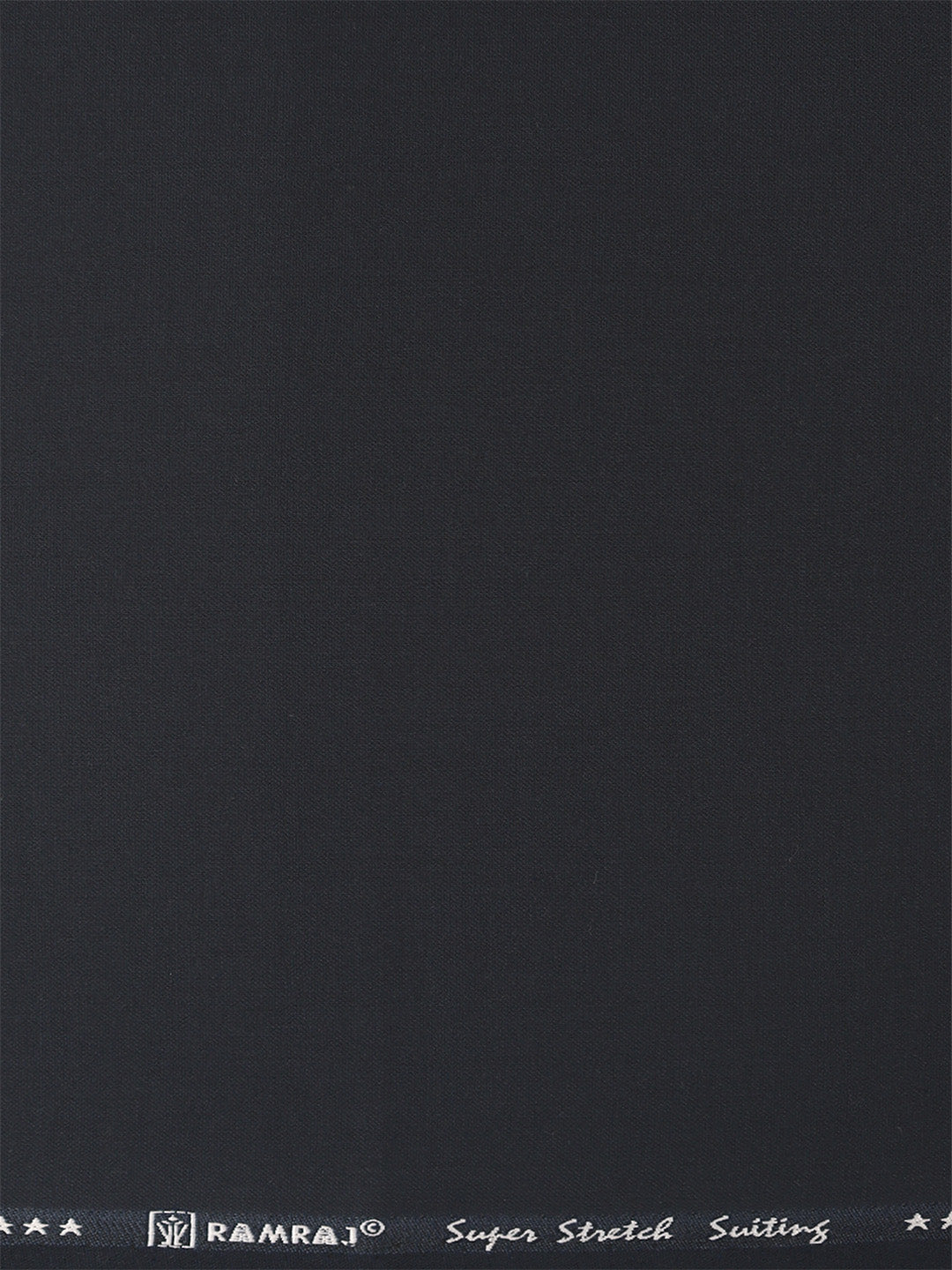Men Poly Viscose Blend Pants Fabric Navy Miracle