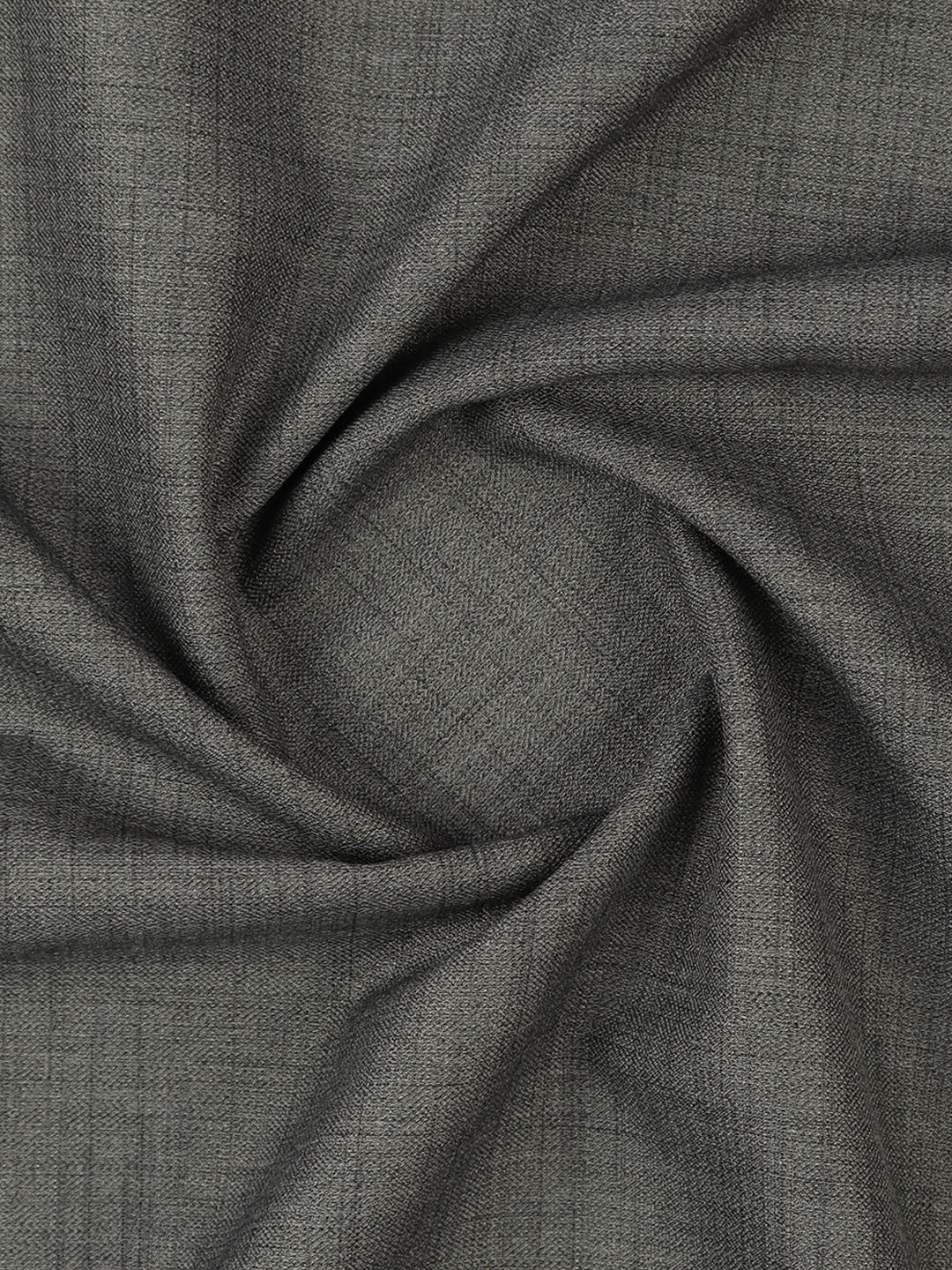 Men Poly Viscose Blend Pants Fabric Grey Miracle