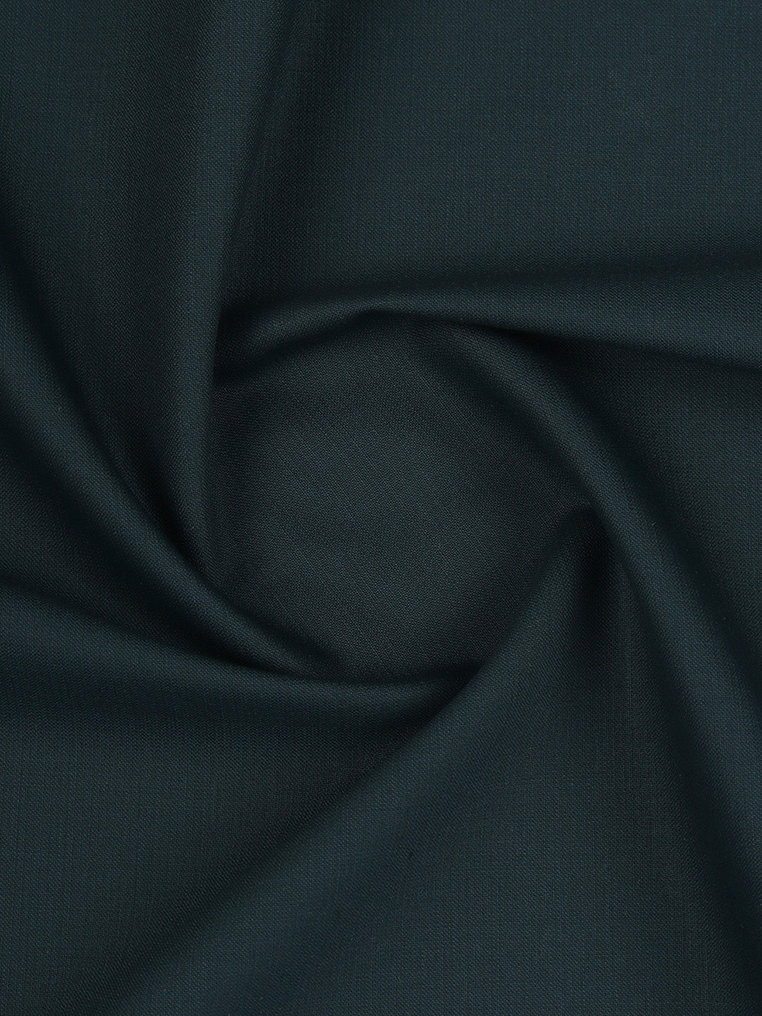 Poly Viscose Stretch Aqua Blue Plain Suiting Fabric