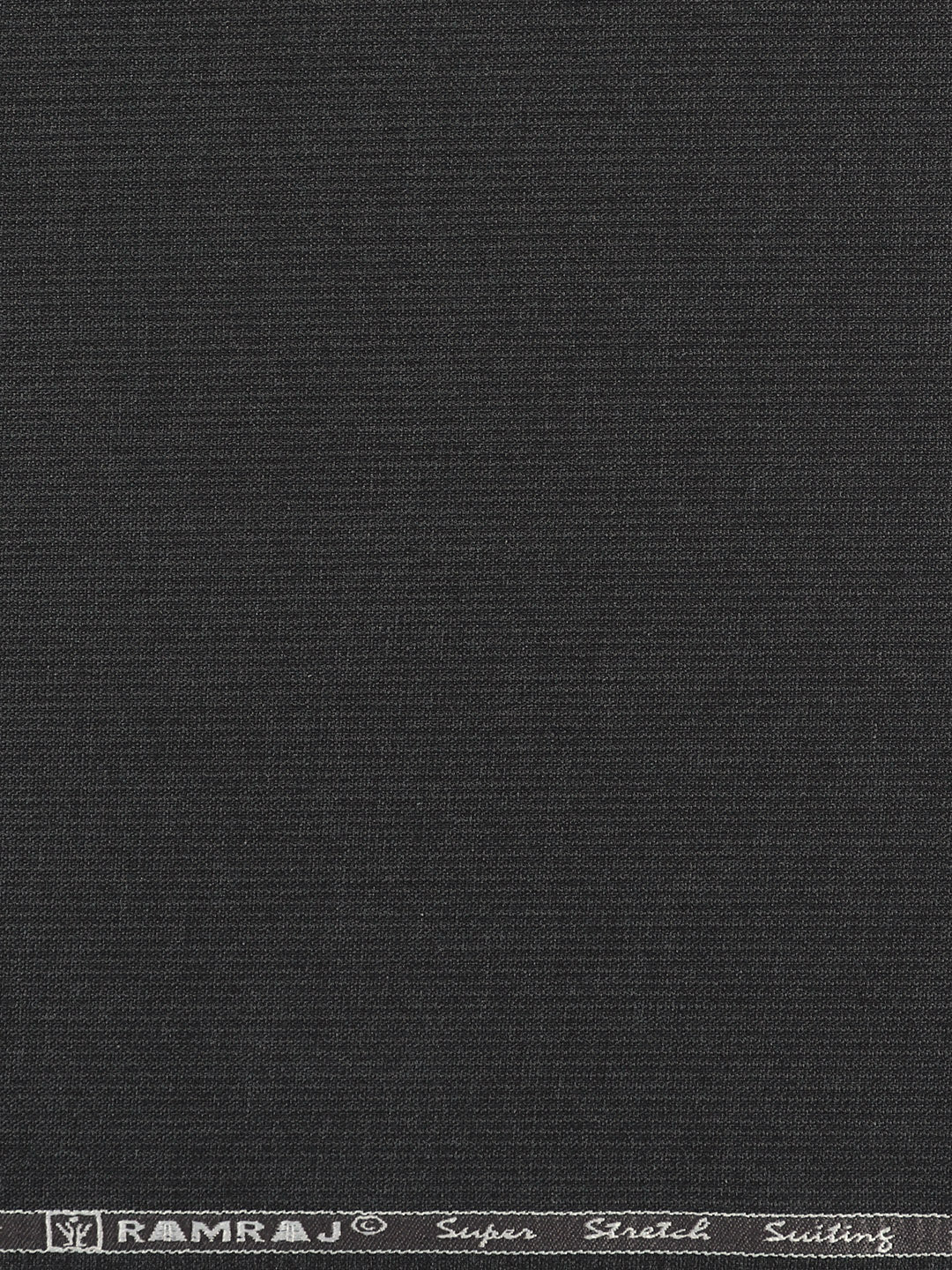 Men Poly Viscose Blend Pants Fabric Dark Grey Miracle
