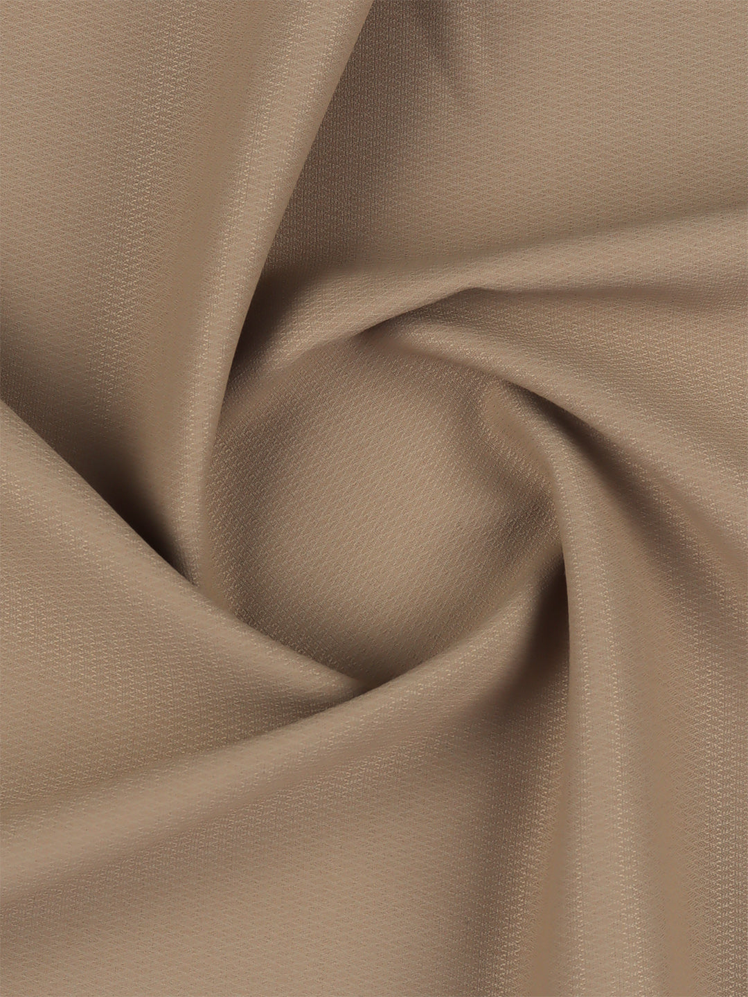 Poly Viscose Brown Self Design Suiting Fabric Week Days