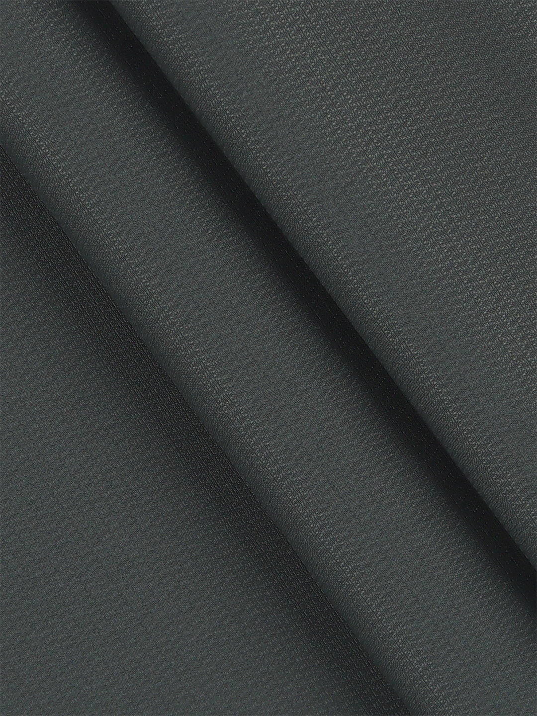 Poly Viscose Gryish Blue Self Design Suiting Fabric Week Days