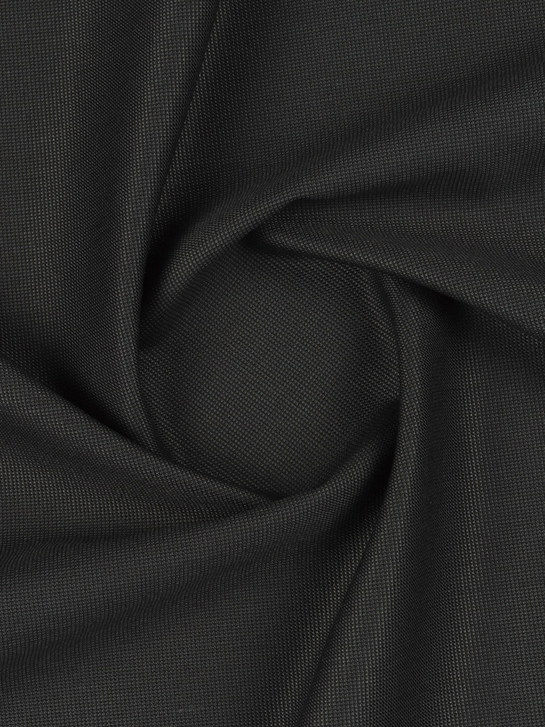 Poly Viscose Dark Green Plain Suiting Fabric Week Days
