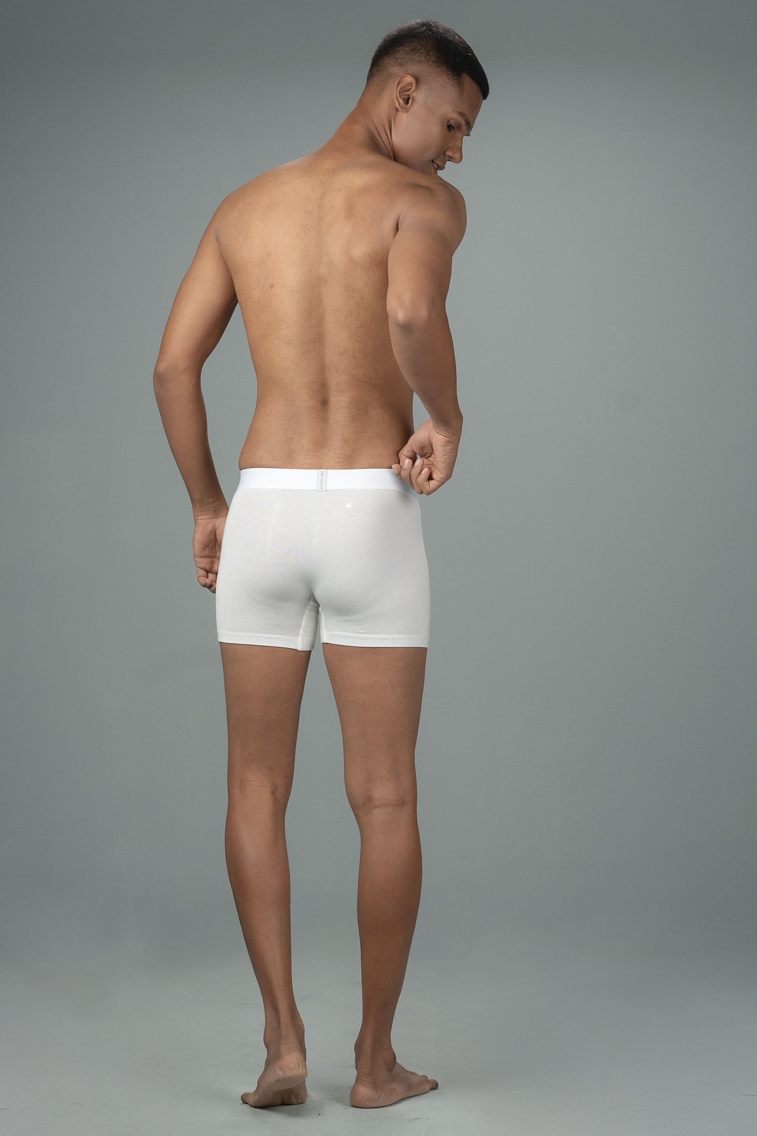 Men TENCEL™ Air Modal Fiber White Trunk