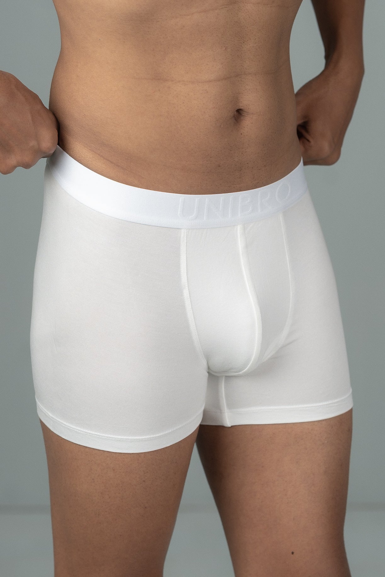 Men TENCEL™ Air Modal Fiber White Trunk