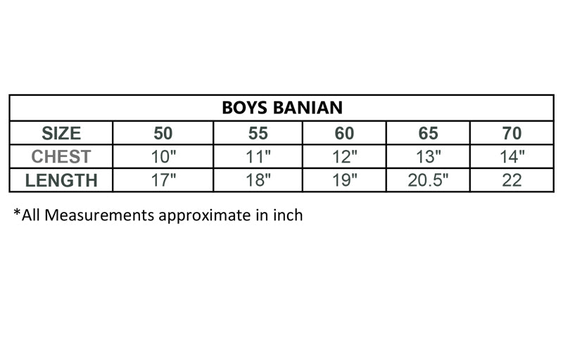 boys banian
