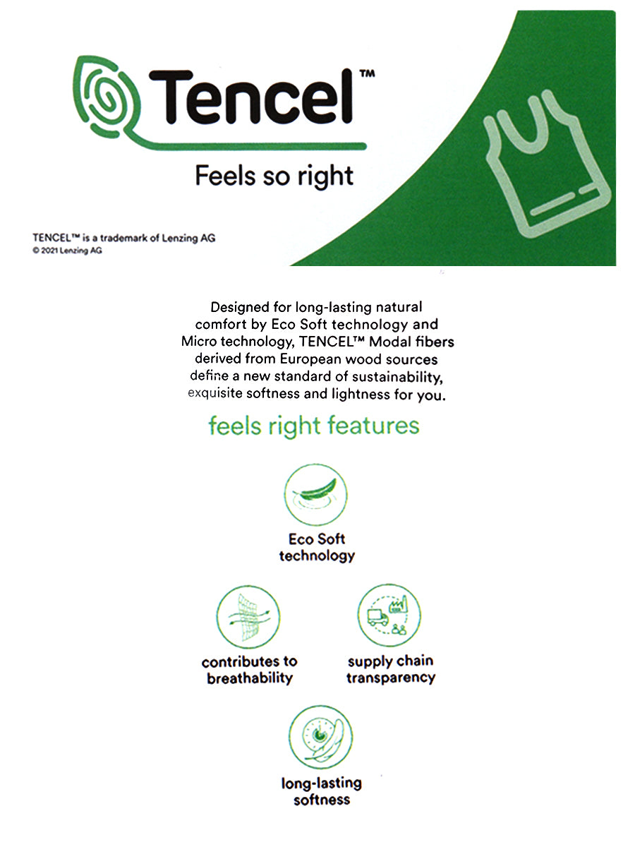 Mens Premium Trunk with Outer Elastic TENCEL™ Modal Fiber Fabric-Ad vert