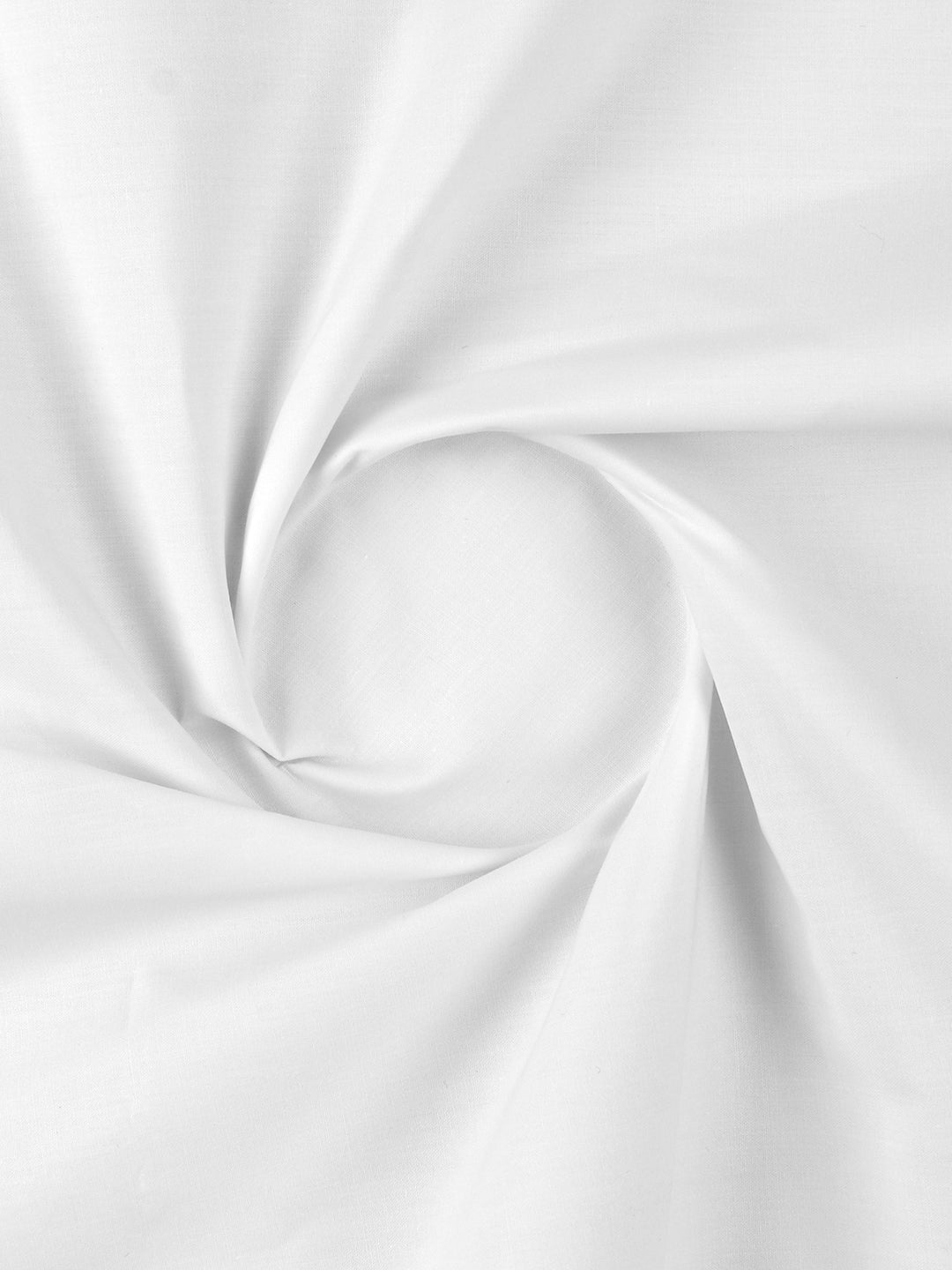Men White Starch Cotton Shirt Fabric Fabric Wonder