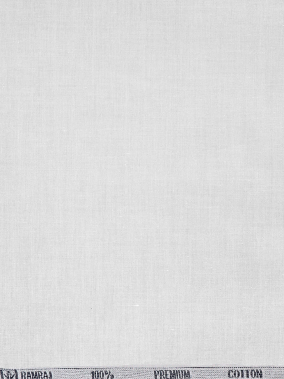 Men White Starch Cotton Shirt Fabric Fabric Pilot