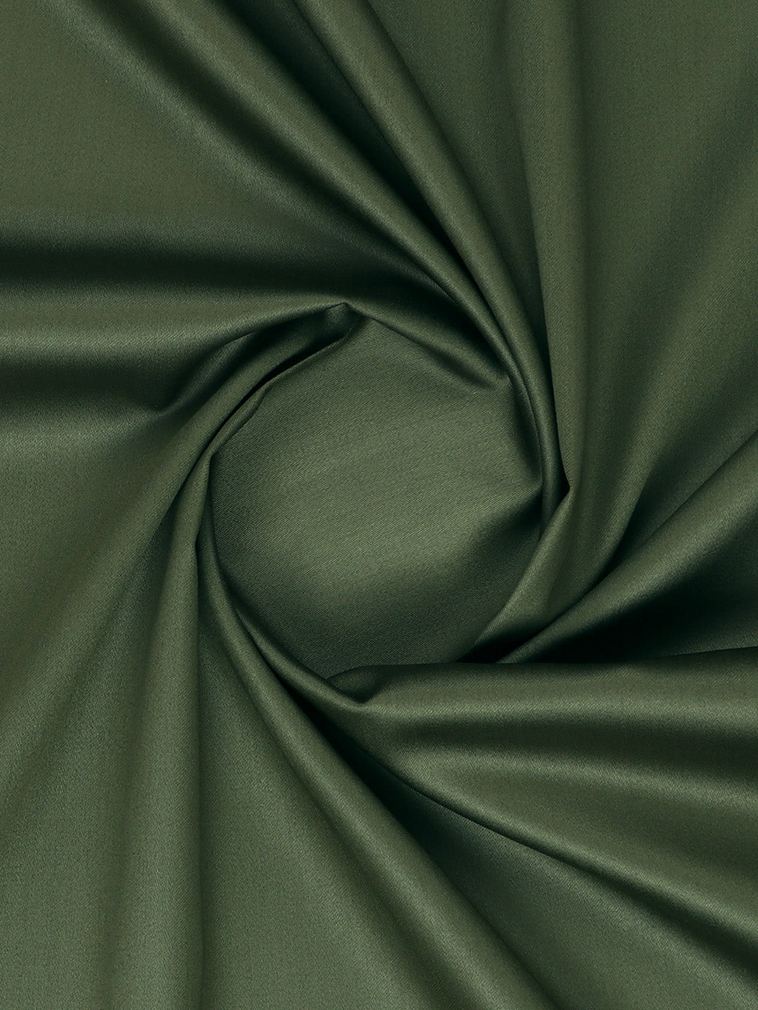 Men Giza Cotton Plain Shirt Fabric Olive Green Giza Elise