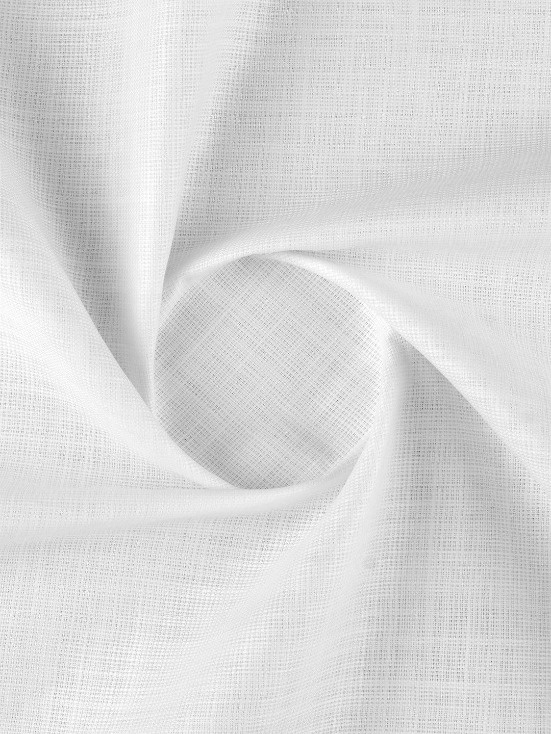 Men 100% Cotton Self Design Shirt Fabric White Celebrity White 13