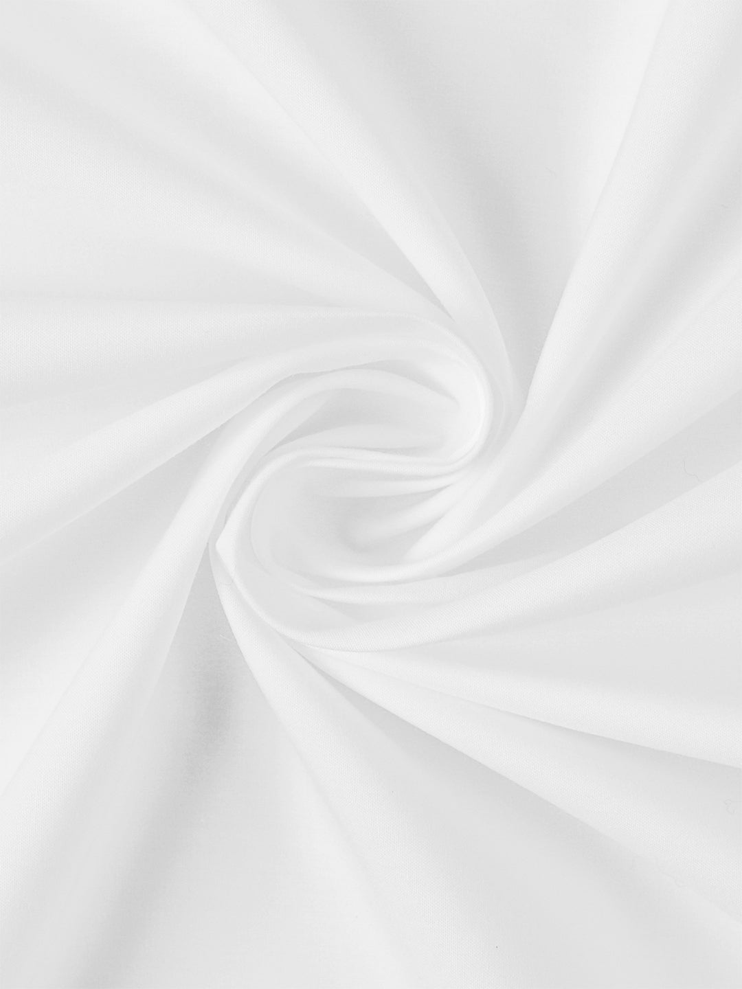 Men Cotton Plain Fabric White Real Cool