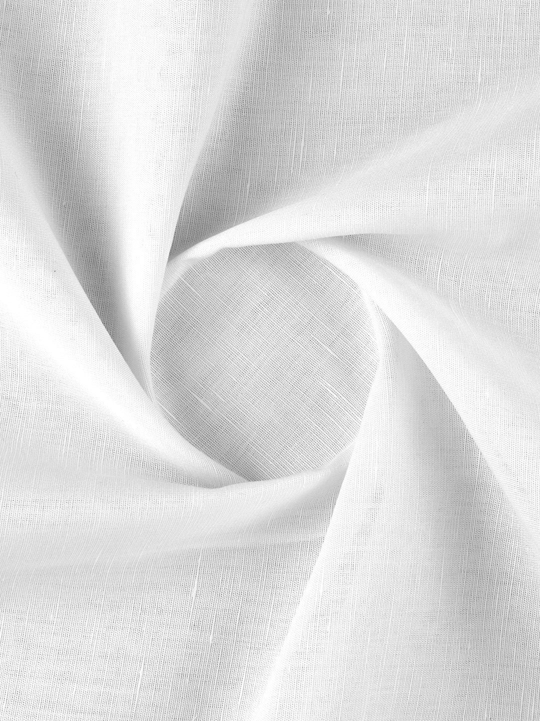 Men White Linen Cotton Shirt Fabric CL 7443