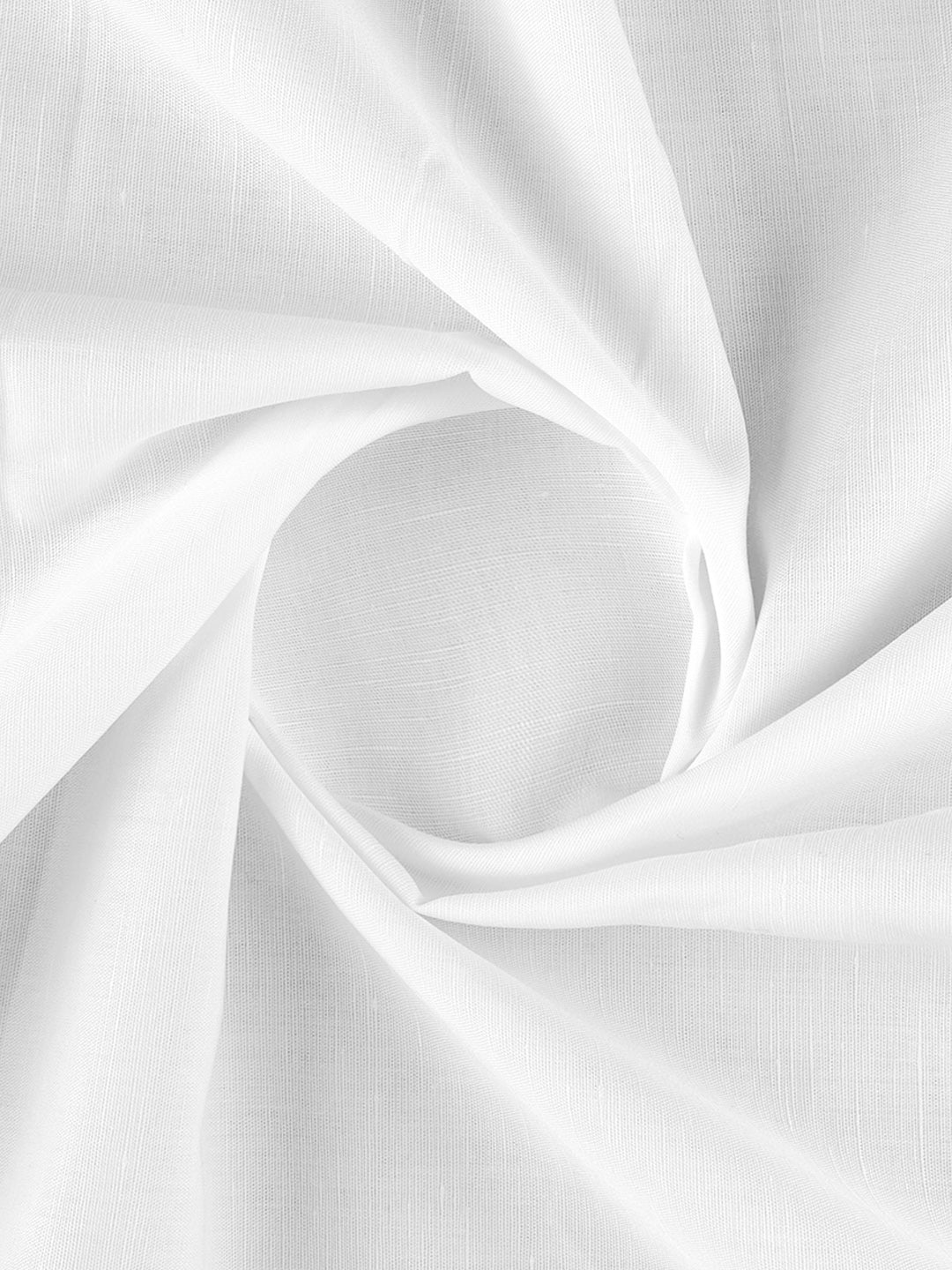 Men White Linen Cotton Shirt Fabric CL 7222