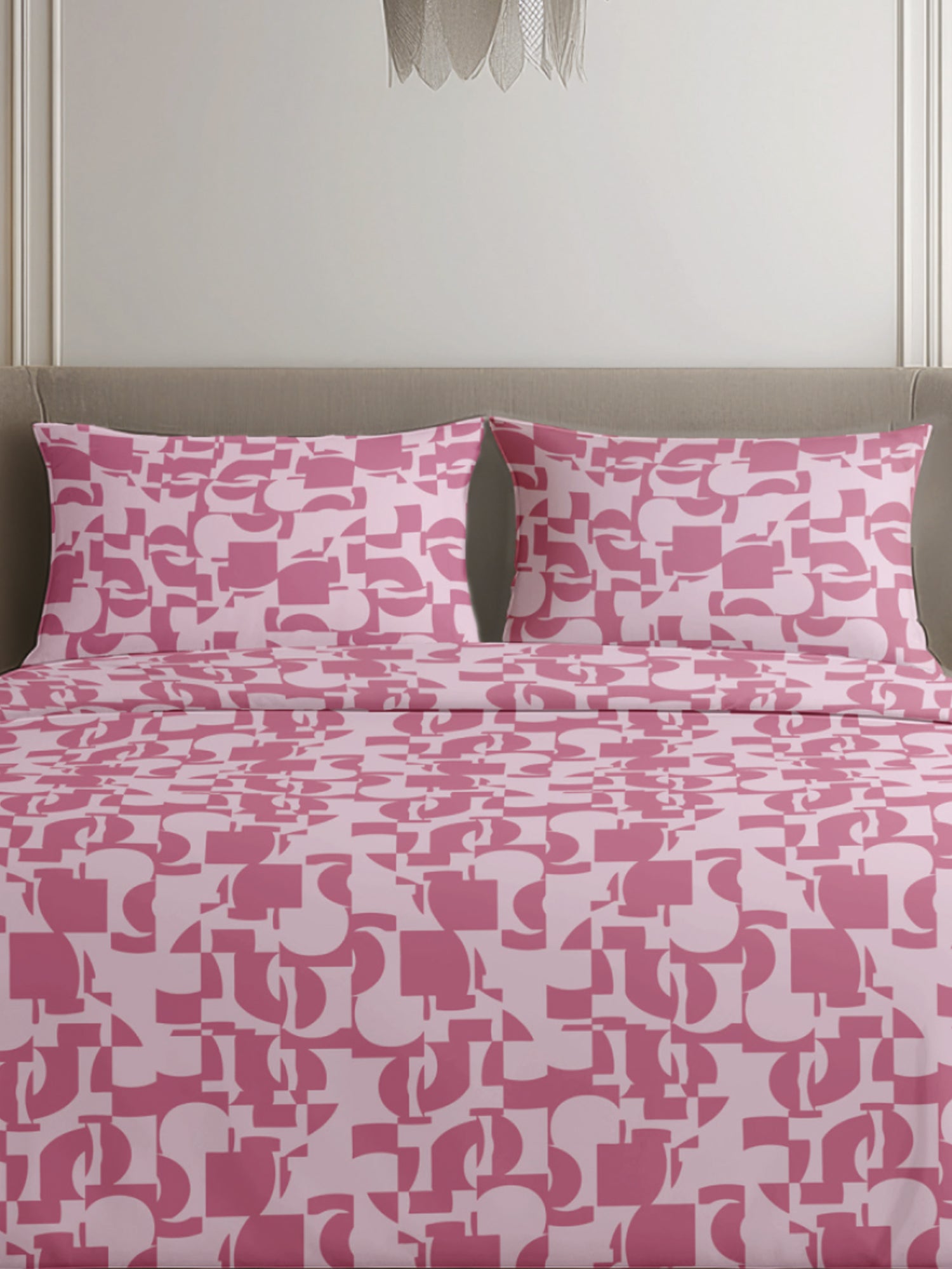 King Size Premium Cotton Bed Sheet & 2 Pillow Cover Set BCM01