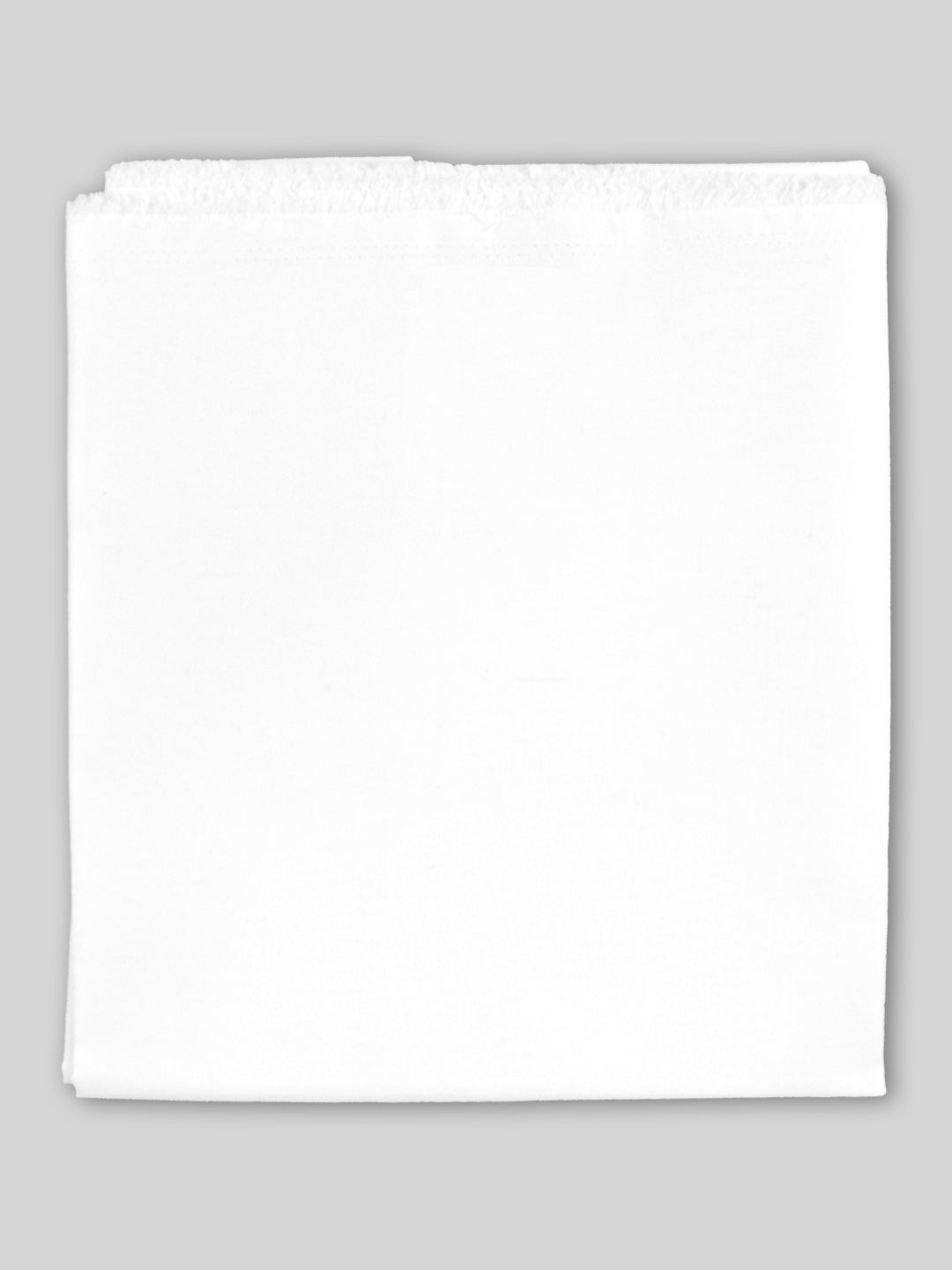 Cotton white shirt Unstitched Fabric-Cordial