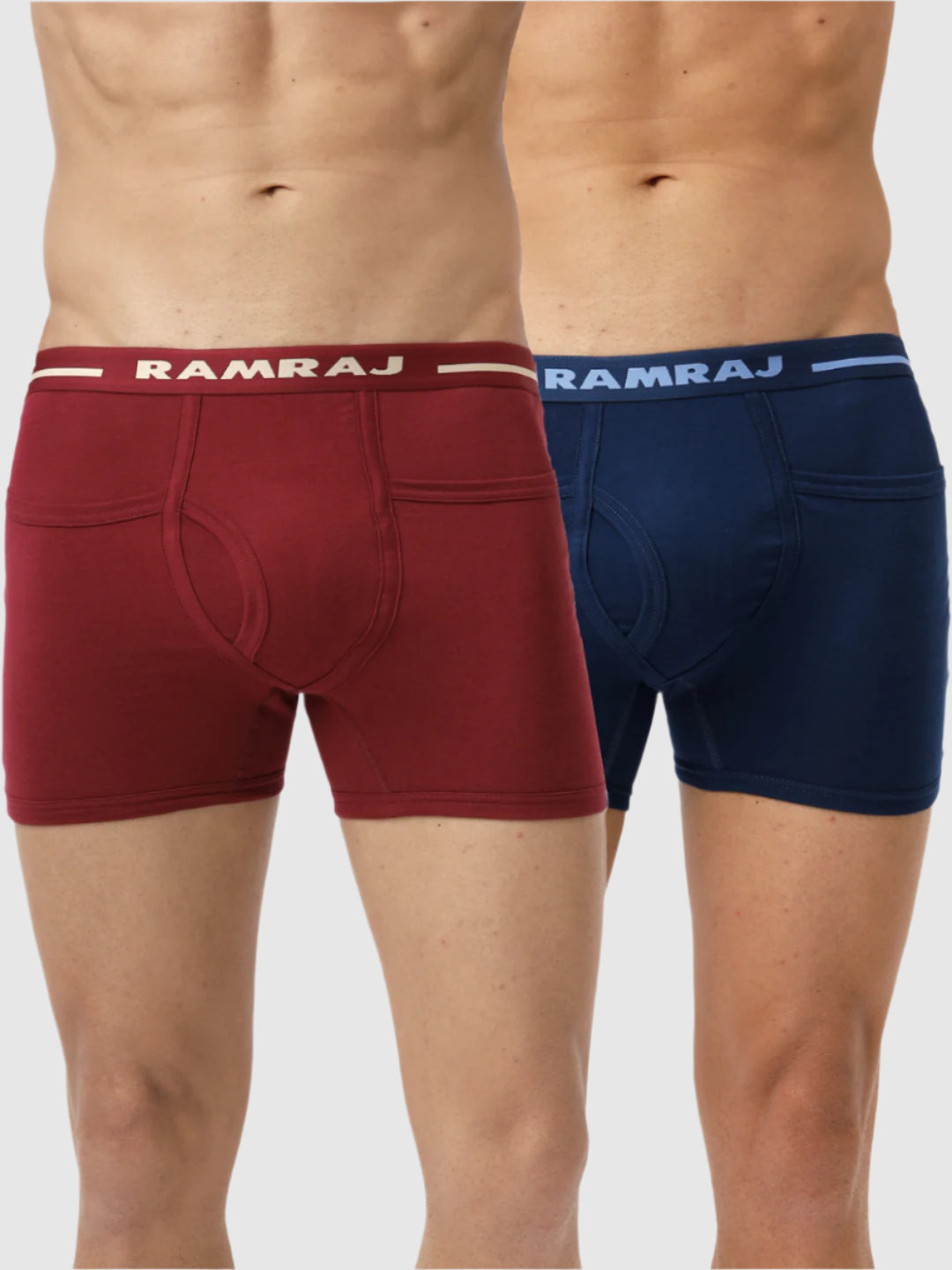 Men Trunks 2 Pcs Combo SP Blue and Cherry Target