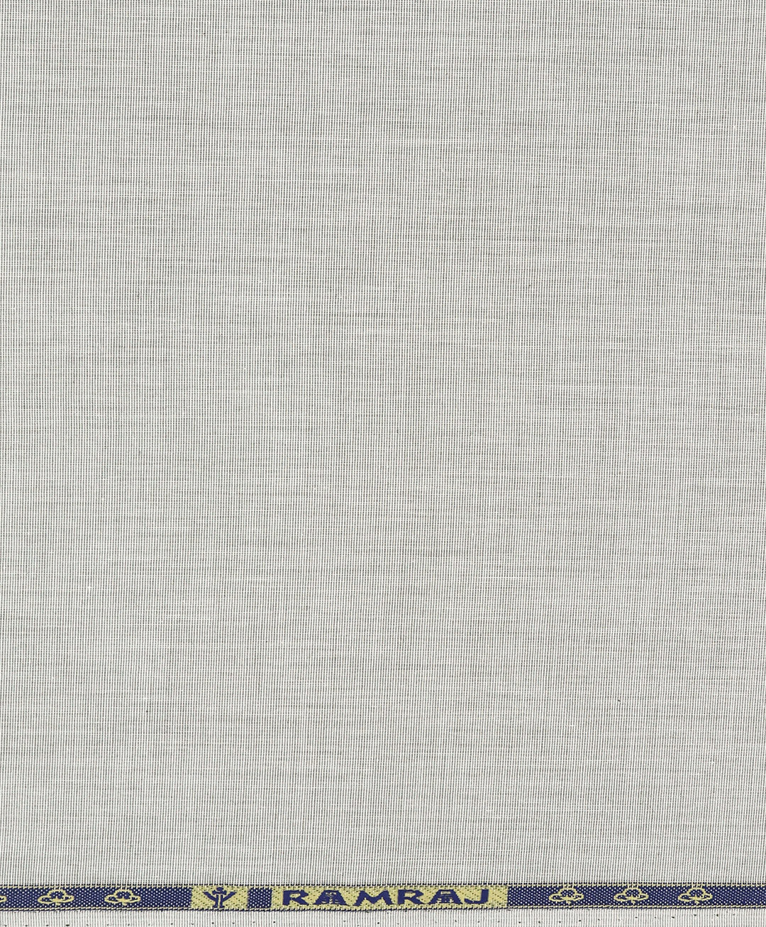 Men 100% Cotton Plain Grey Shirt Fabric Cranberry Bit