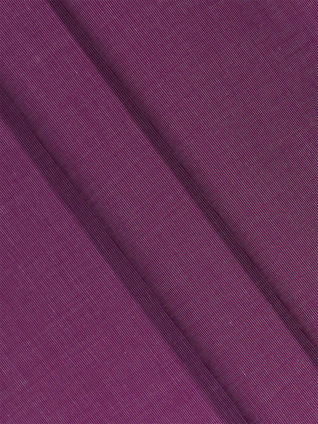 Men 100% Cotton Plain Purple Shirt Fabric Cranberry Bit