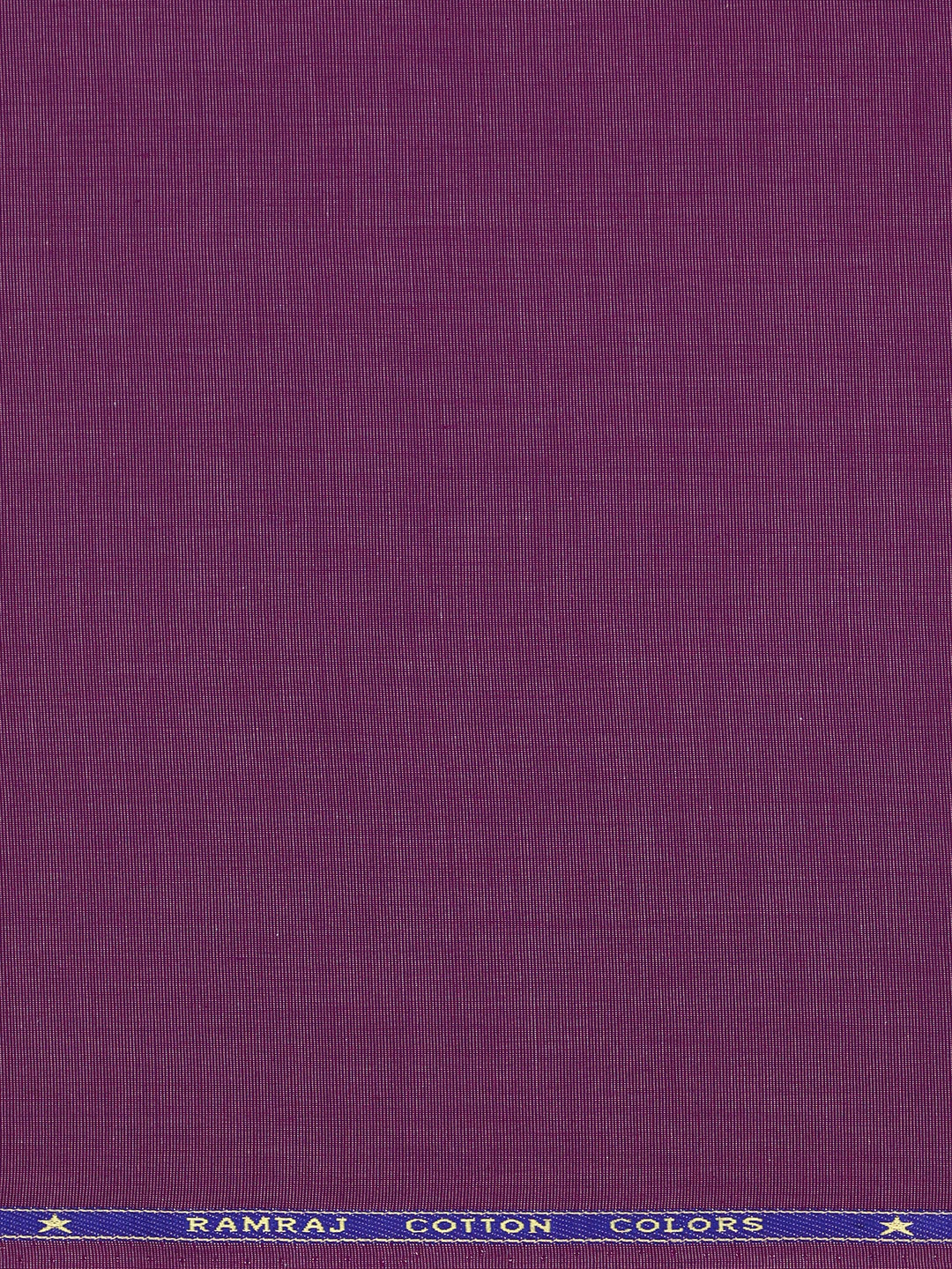Men 100% Cotton Plain Purple Shirt Fabric Cranberry Bit