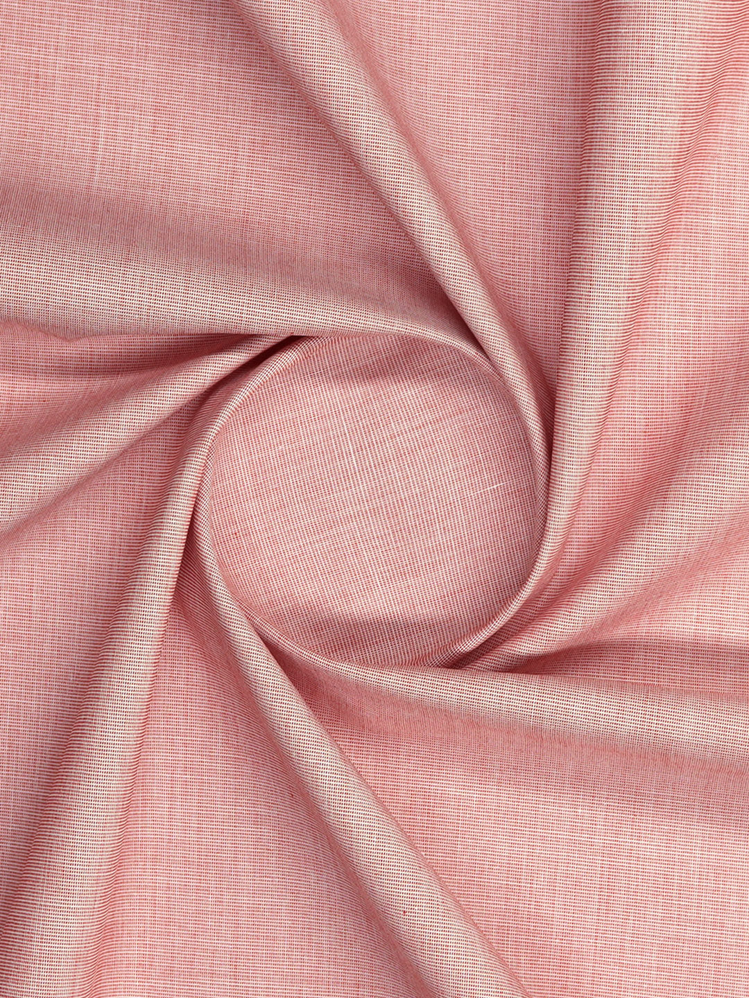 Men 100% Cotton Plain Peach Shirt Fabric Cranberry Bit