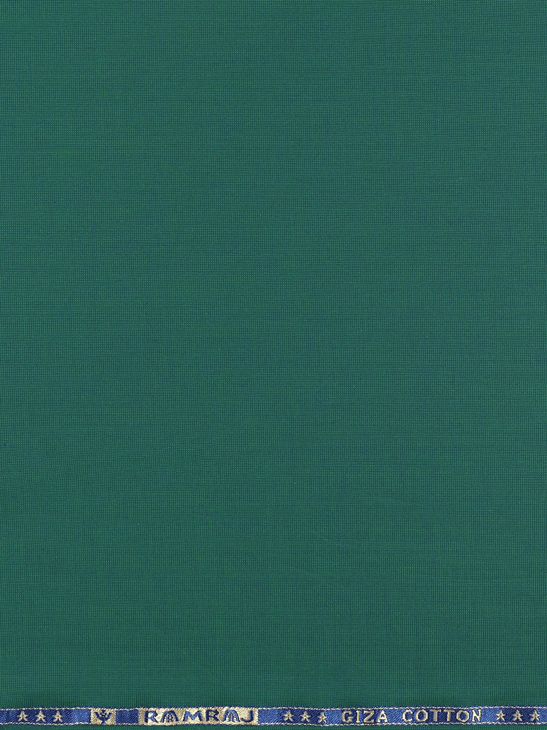 Cotton Solid Green Shirting Fabric _Coral Bell