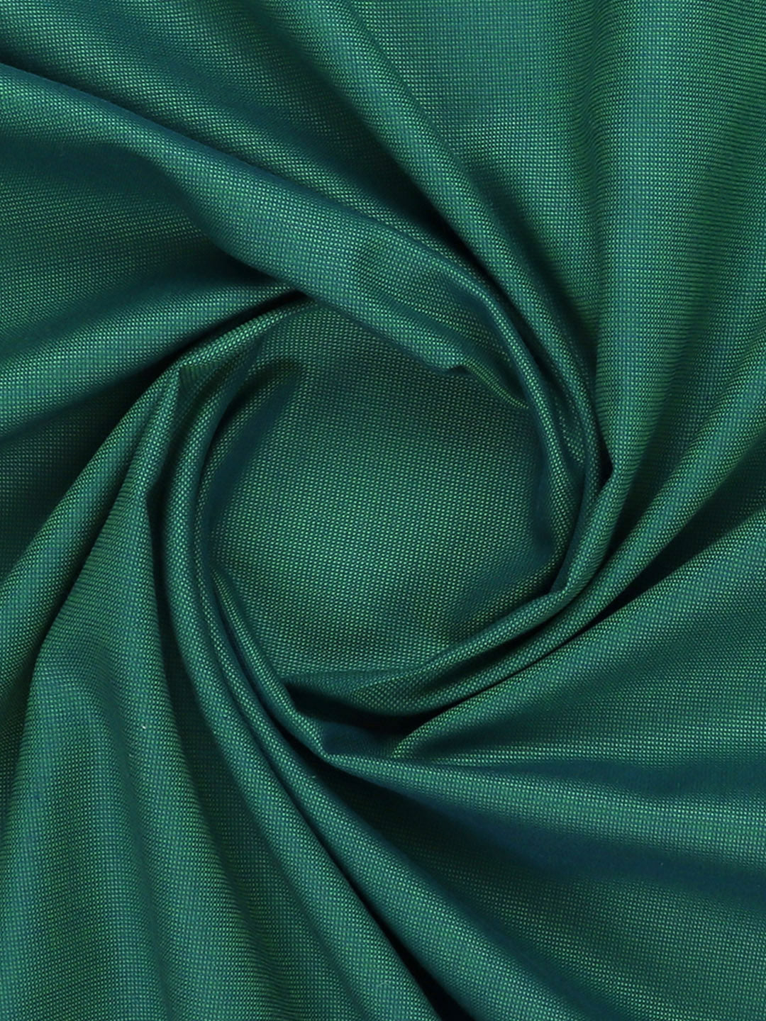 Cotton Solid Green Shirting Fabric _Coral Bell