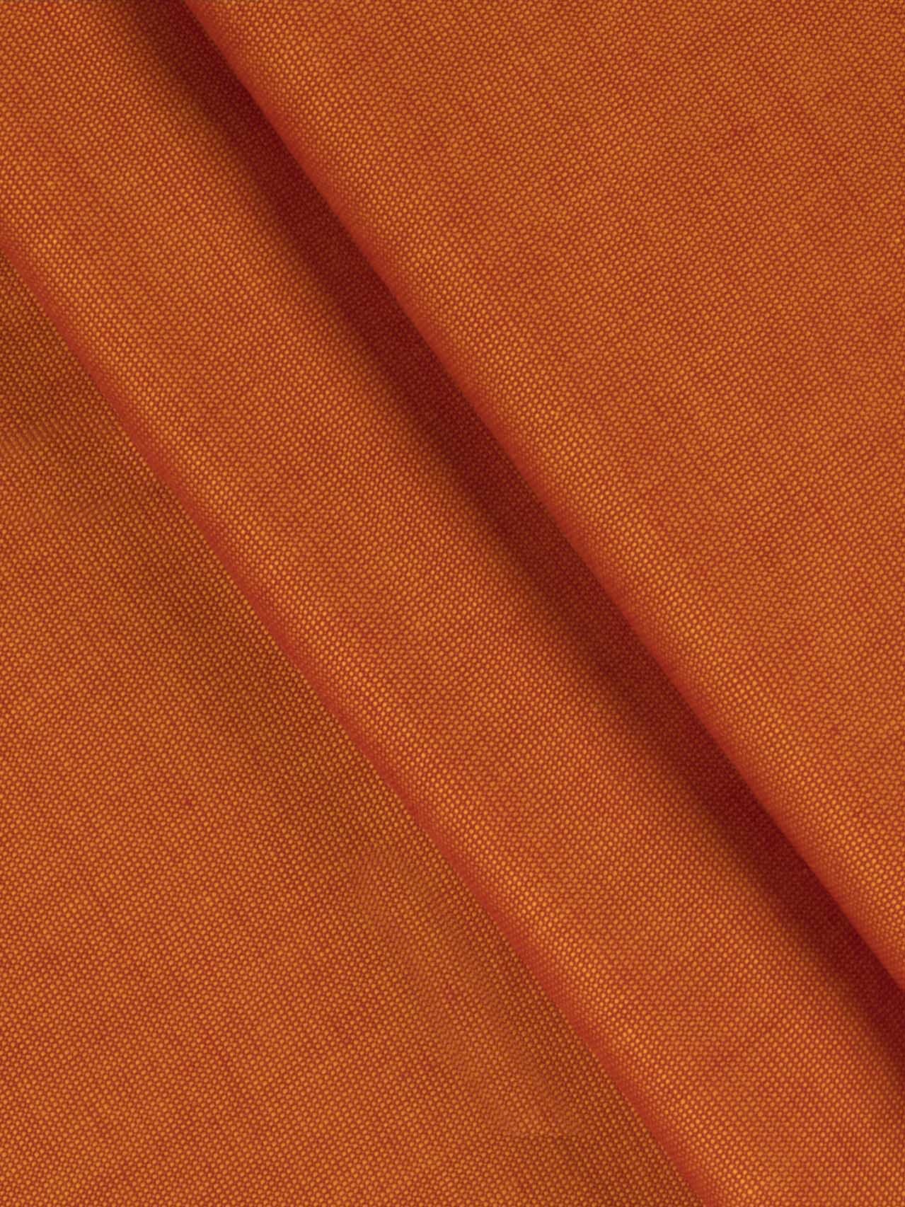 Cotton Solid Orange Shirting Fabric _Coral Bell