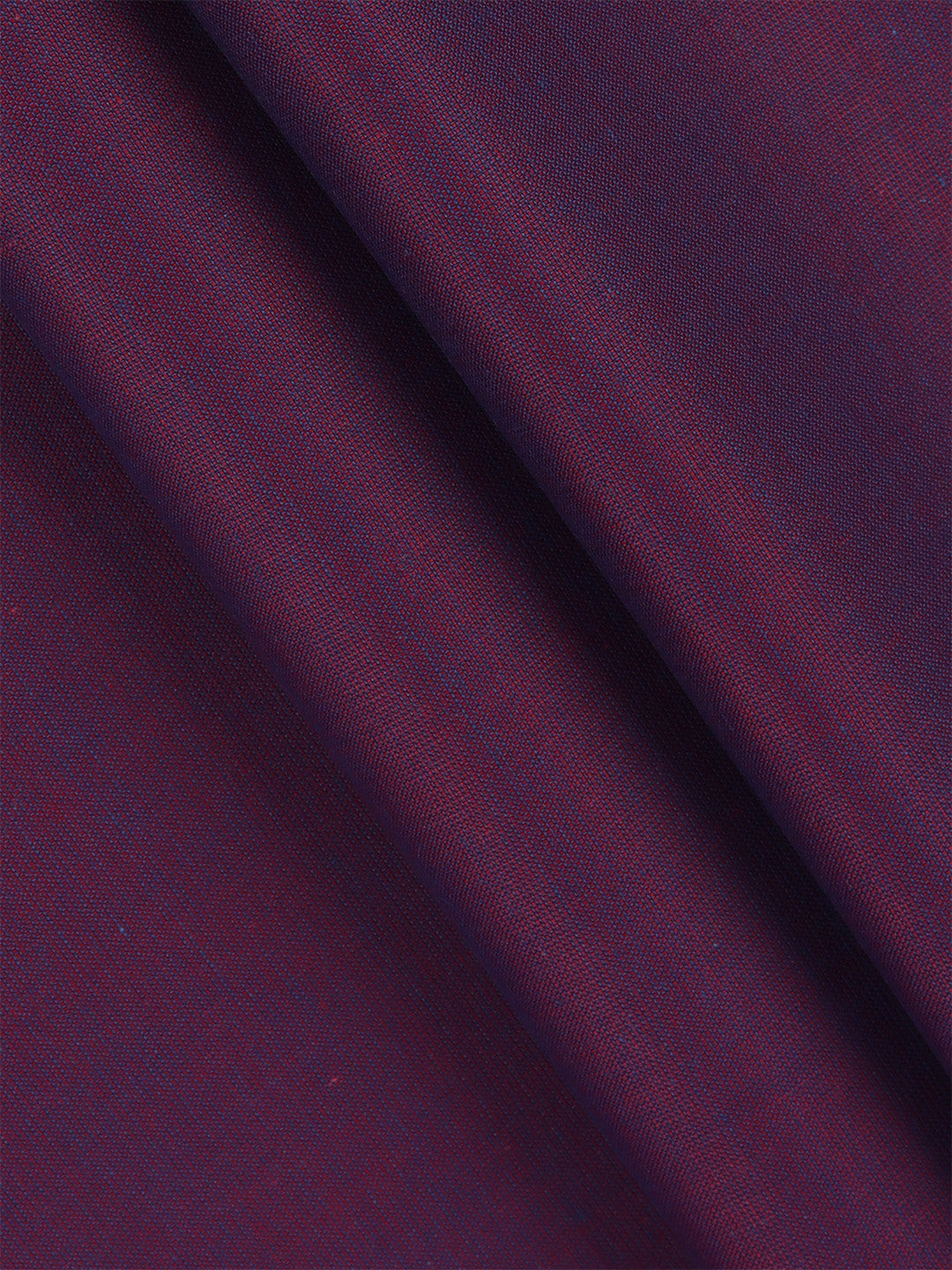 Giza Cotton Purple Plain Shirt Fabric Coral Bell