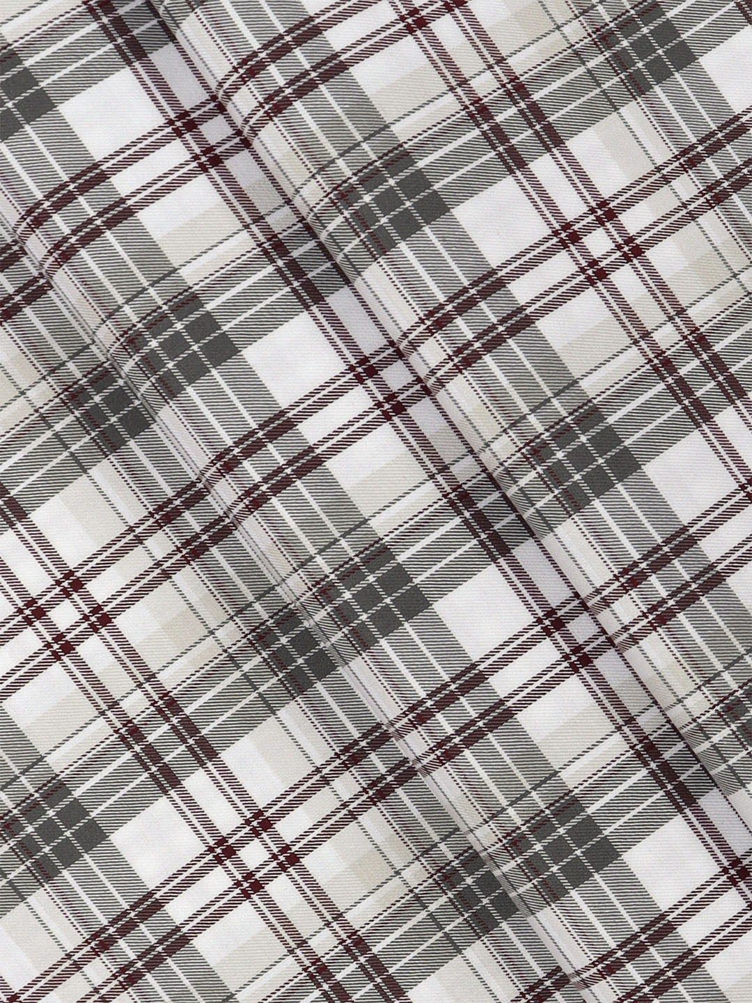 Cotton Multi Colour Check Shirt Fabric Cascade