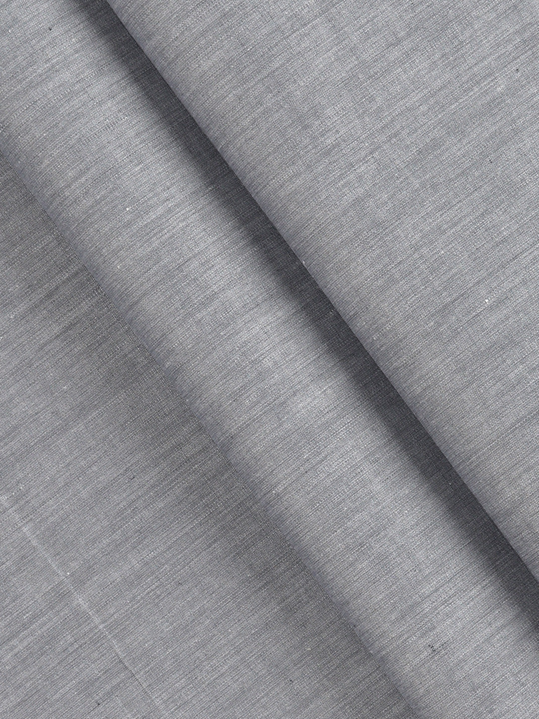 Men 100% Cotton Plain Shirt Fabric Greyish Blue Iconic