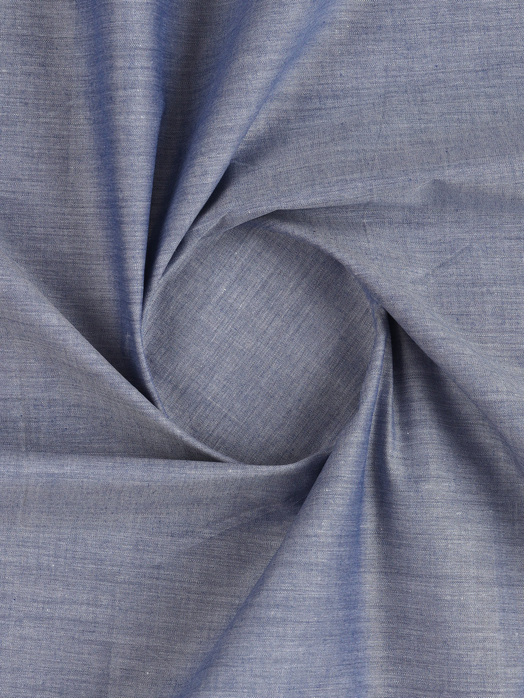 Men 100% Cotton Plain Shirt Fabric Dark Blue Iconic