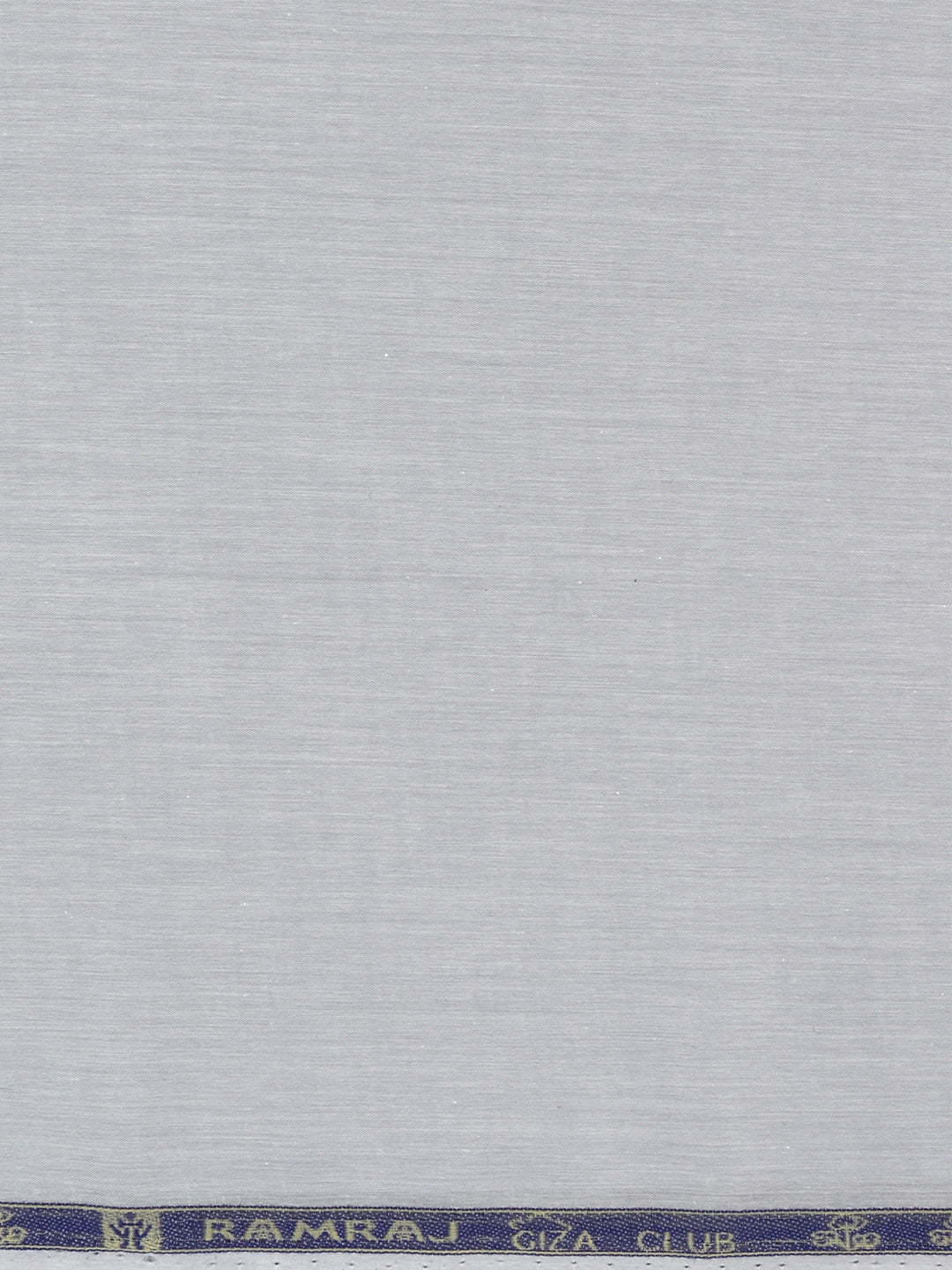 Men 100% Cotton Plain Shirt Fabric Blue Iconic