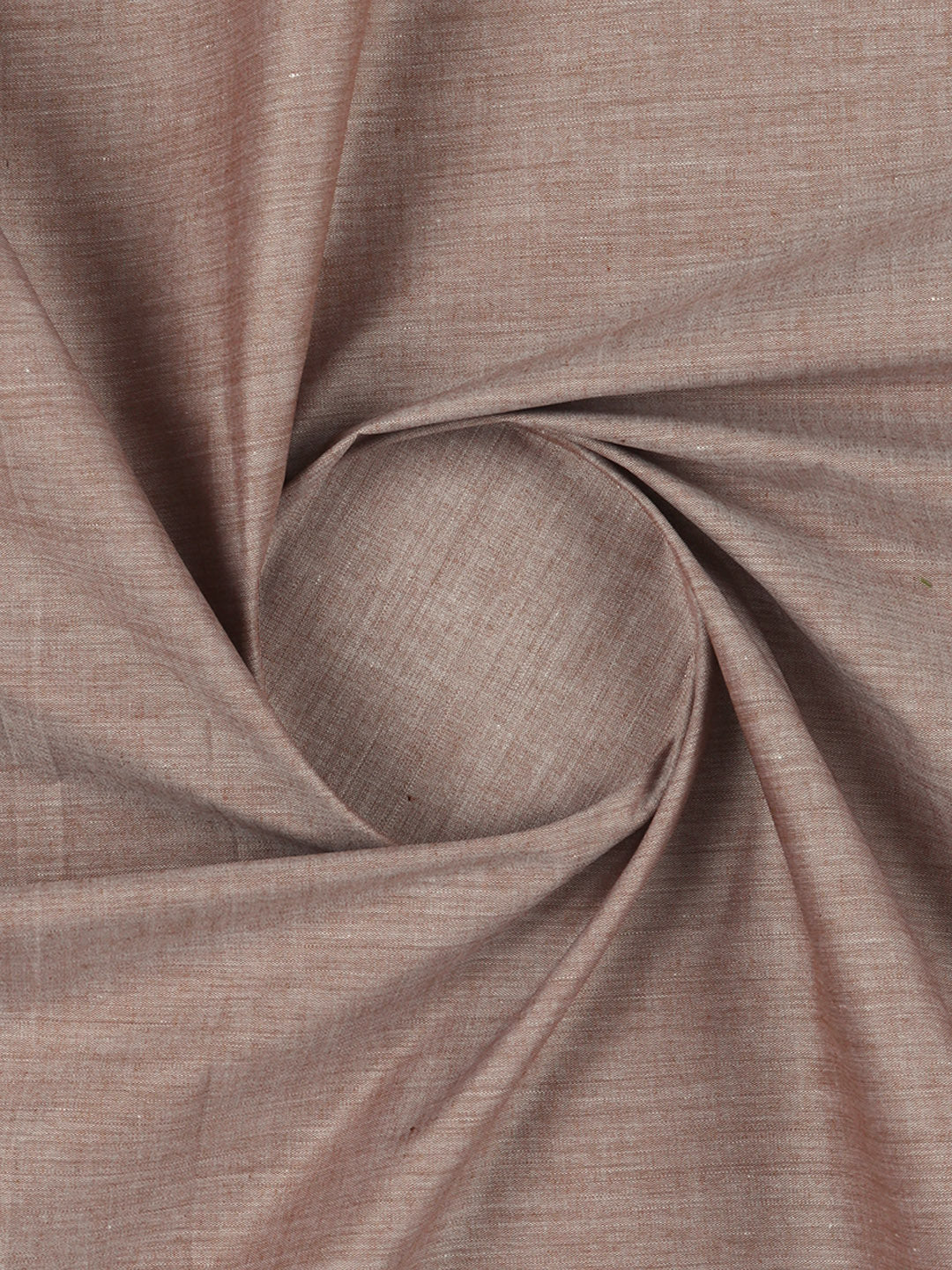 Men 100% Cotton Plain Shirt Fabric Brown Iconic