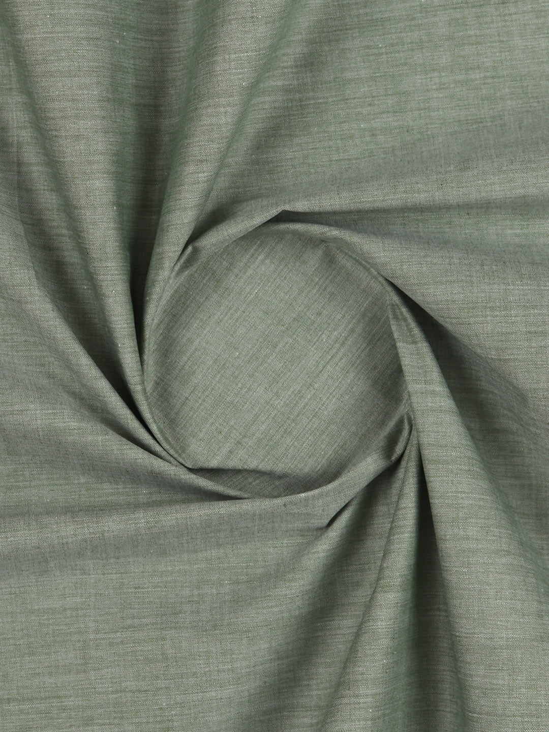 Men 100% Cotton Plain Shirt Fabric Green Iconic