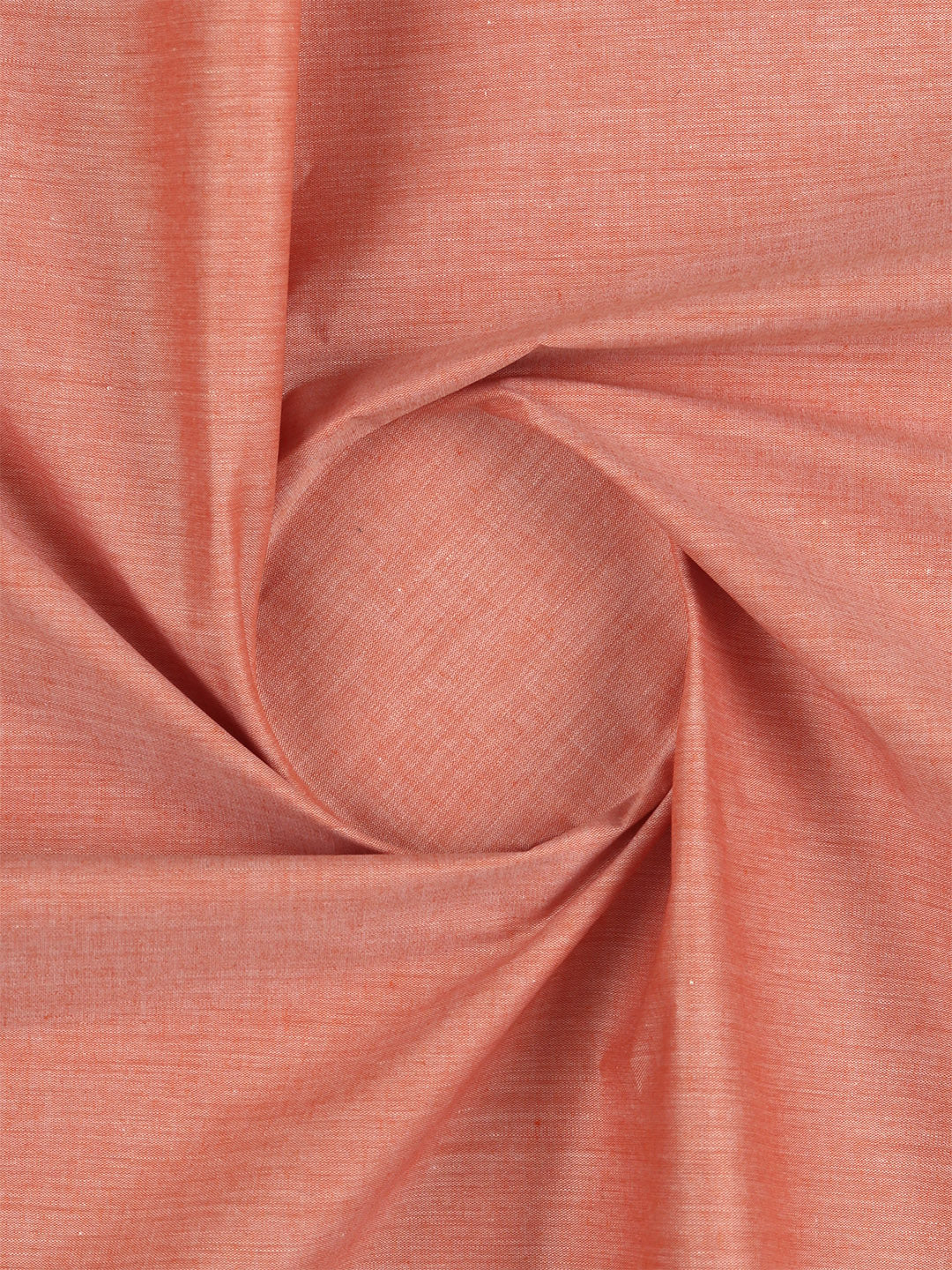 Men 100% Cotton Plain Shirt Fabric Orange Iconic