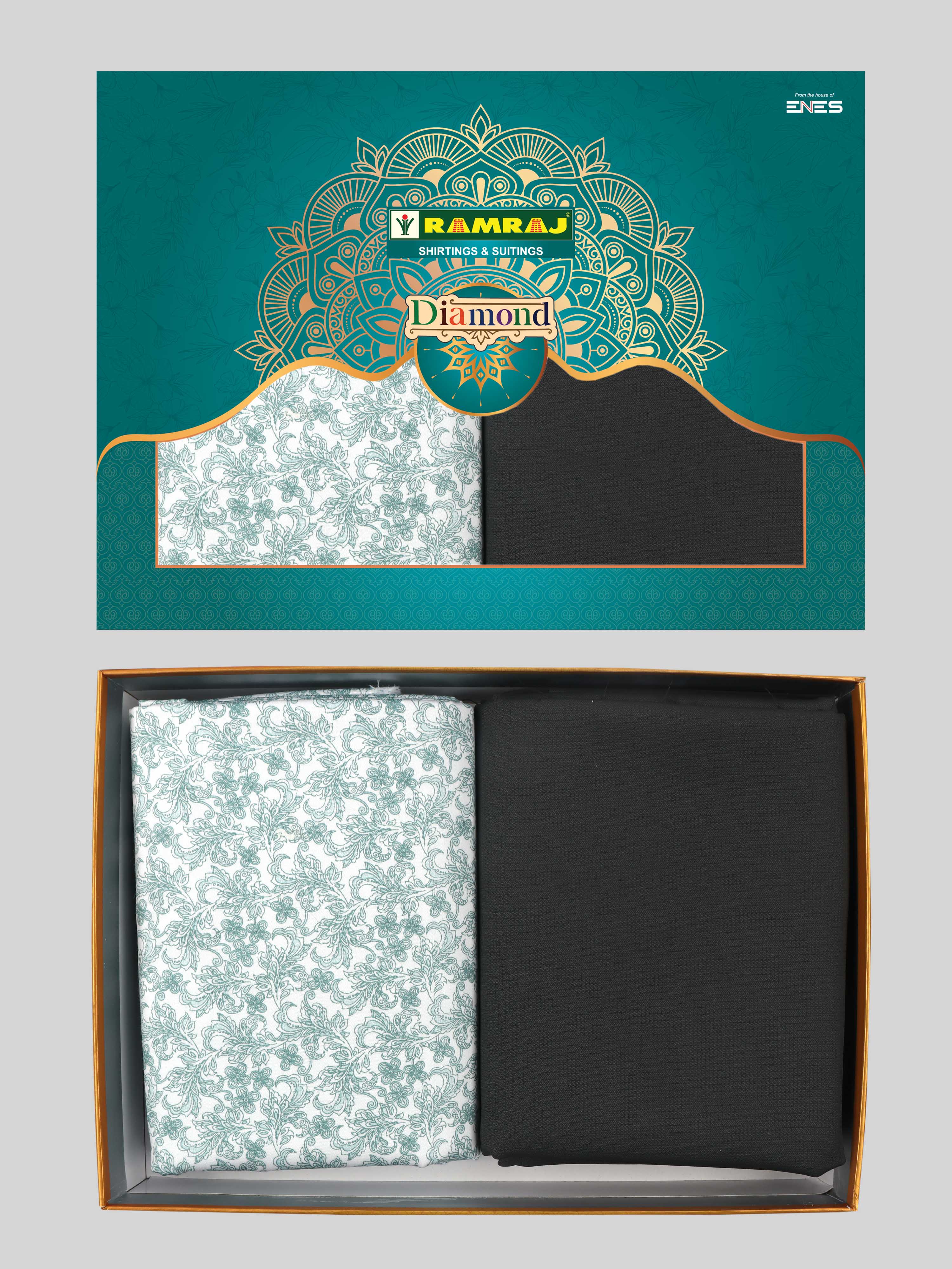 Cotton Printed Shirting & Suiting Gift Box DN161