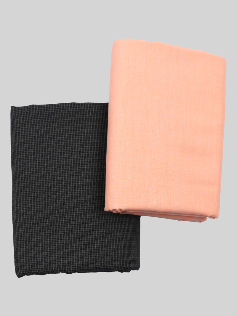 Cotton Plain Shirting & Suiting Gift Box Combo DN66
