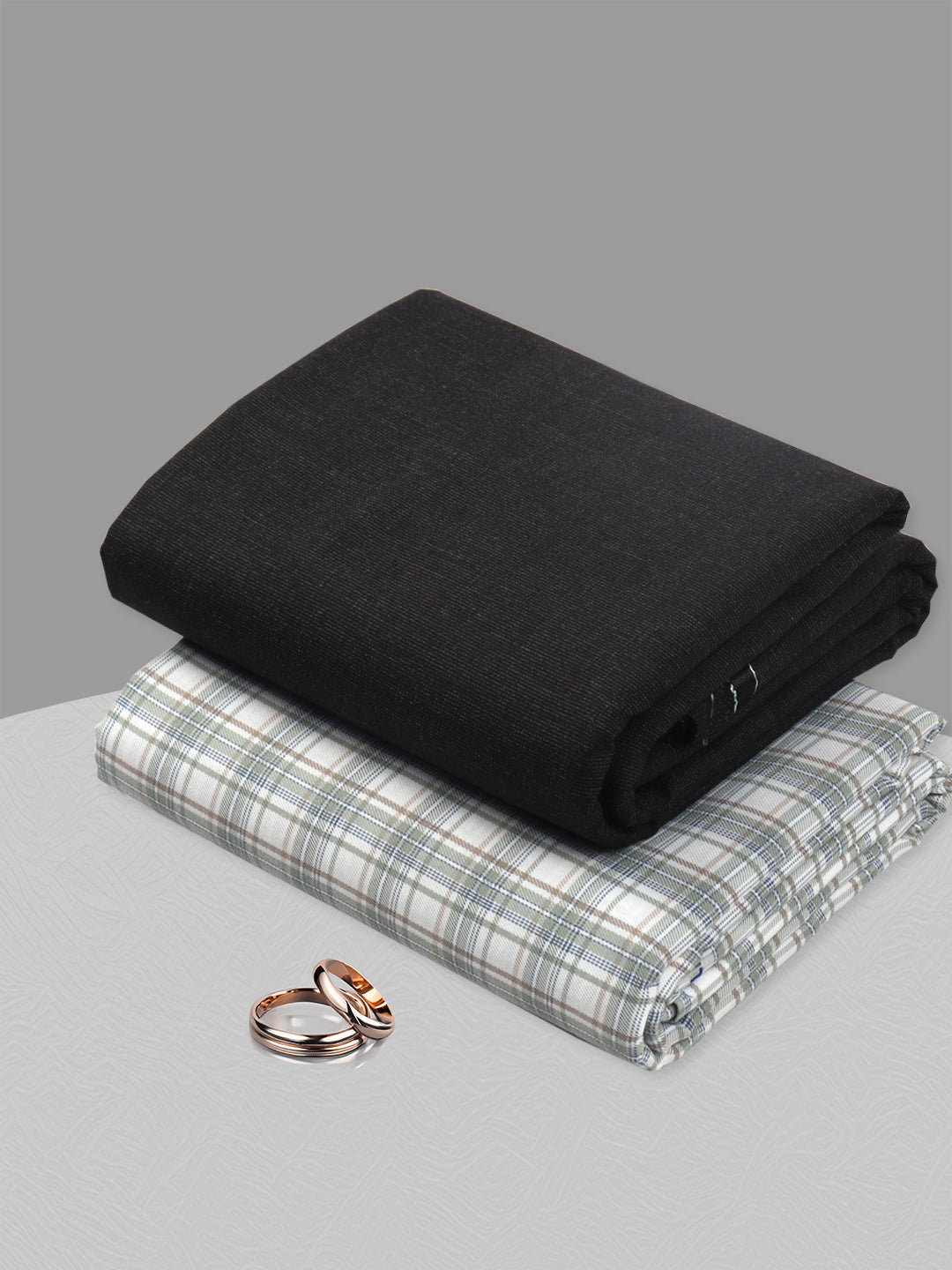 Cotton Checked Shirting & Suiting Gift Box DN153