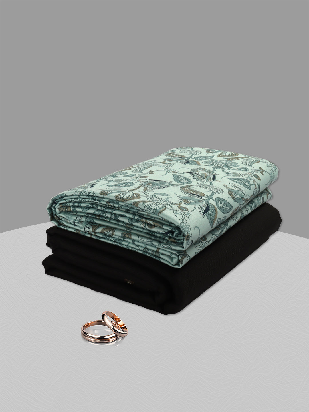 Men 100% Cotton Printed Shirting & Suiting Gift Box DN124
