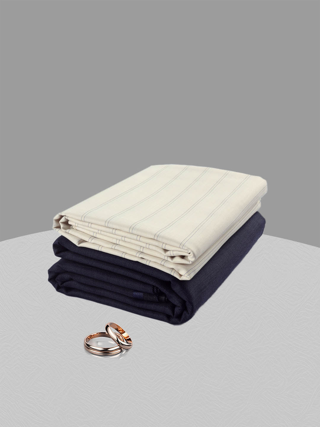 Men Cotton Striped Shirting & Suiting Gift Box DN107