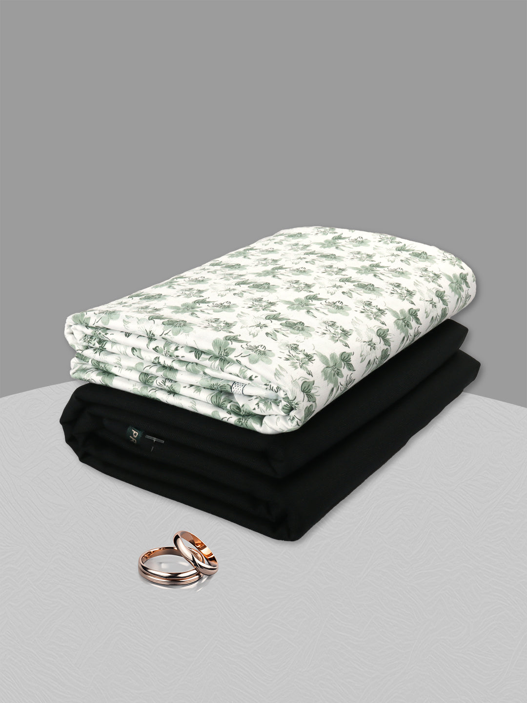 Men 100% Cotton Printed Shirting & Suiting Gift Box DN121