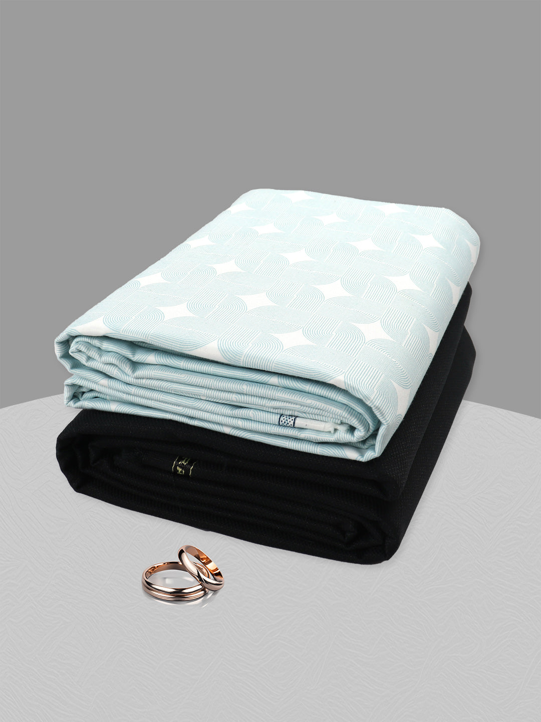 Men Cotton Printed Shirting & Suiting Gift Box DN129