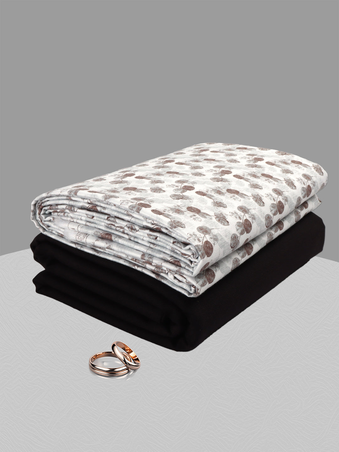 Men 100% Cotton Printed Shirting & Suiting Gift Box DN123