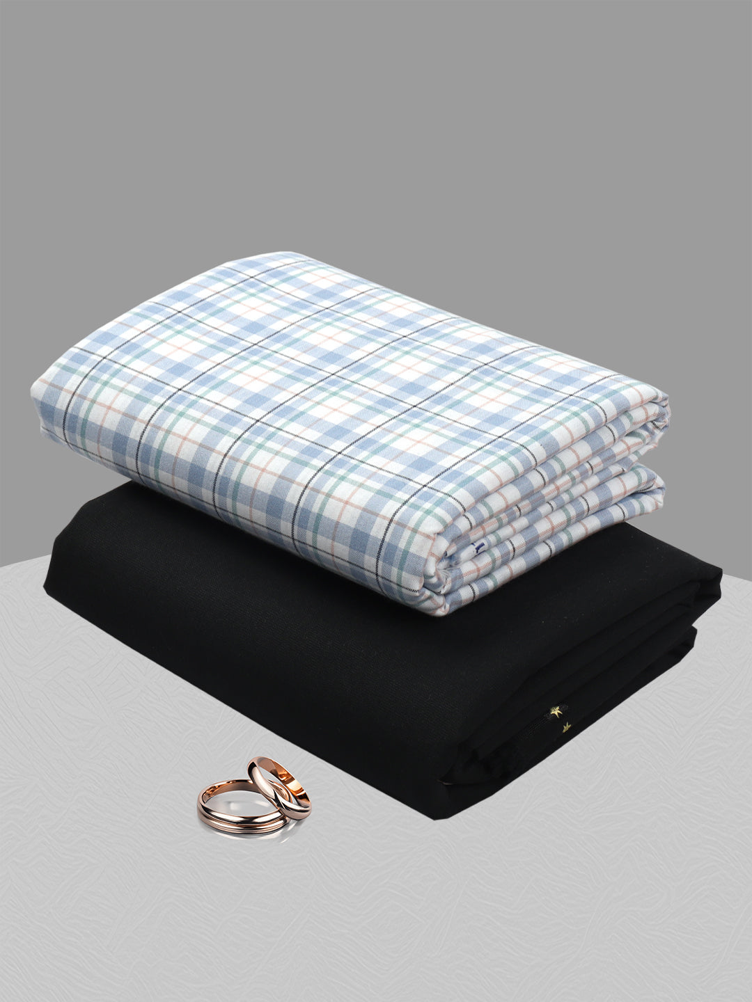 Cotton Checked Shirting & Suiting Gift Box DN149