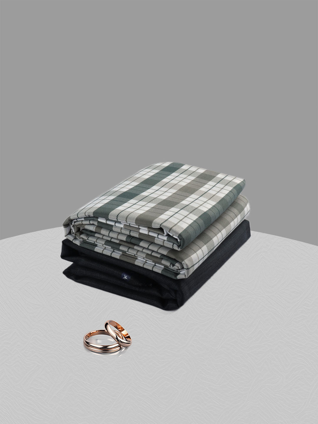 Men Cotton Checked Shirting & Suiting Gift Box DN105