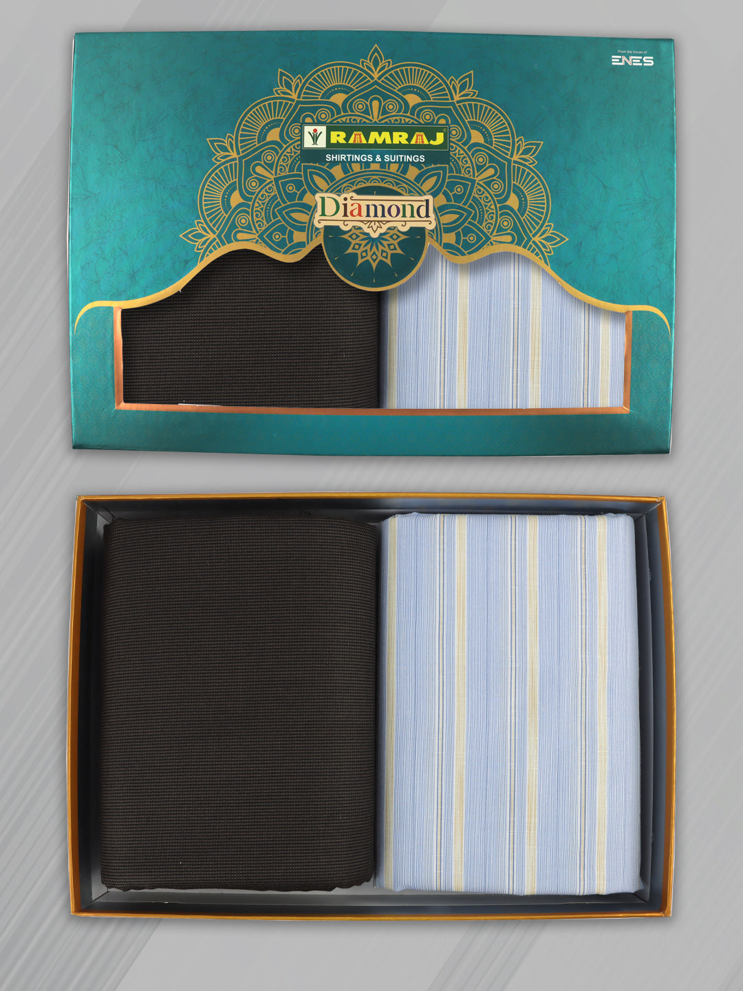100% Cotton Striped Shirting & Suiting Gift Box DN145
