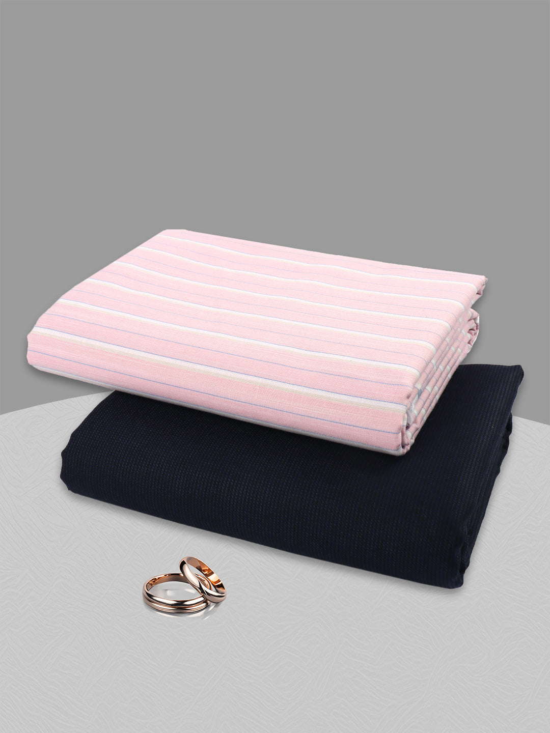 100% Cotton Striped Shirting & Suiting Gift Box DN146