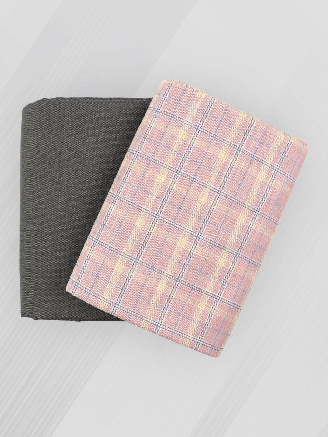 100% Cotton Checked Shirting & Suiting Gift Box DN147