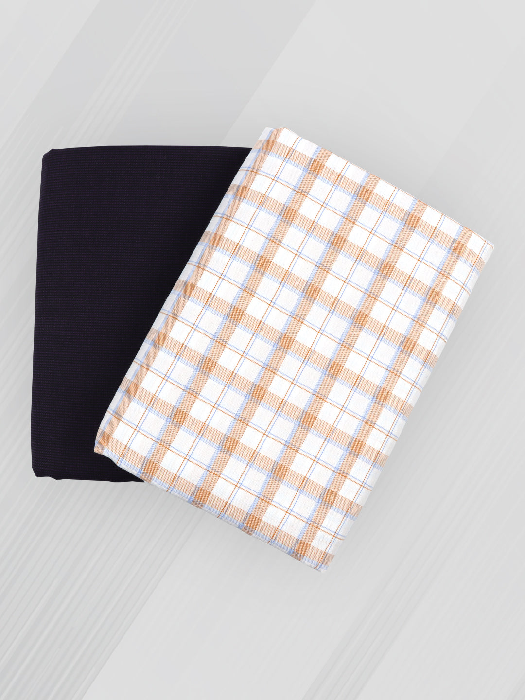 100% Cotton Checked Shirting & Suiting Gift Box DN148